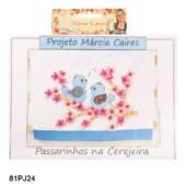 Projeto Márcia Caires Passarinhos na Cerejeira 81PJ24 Und FL